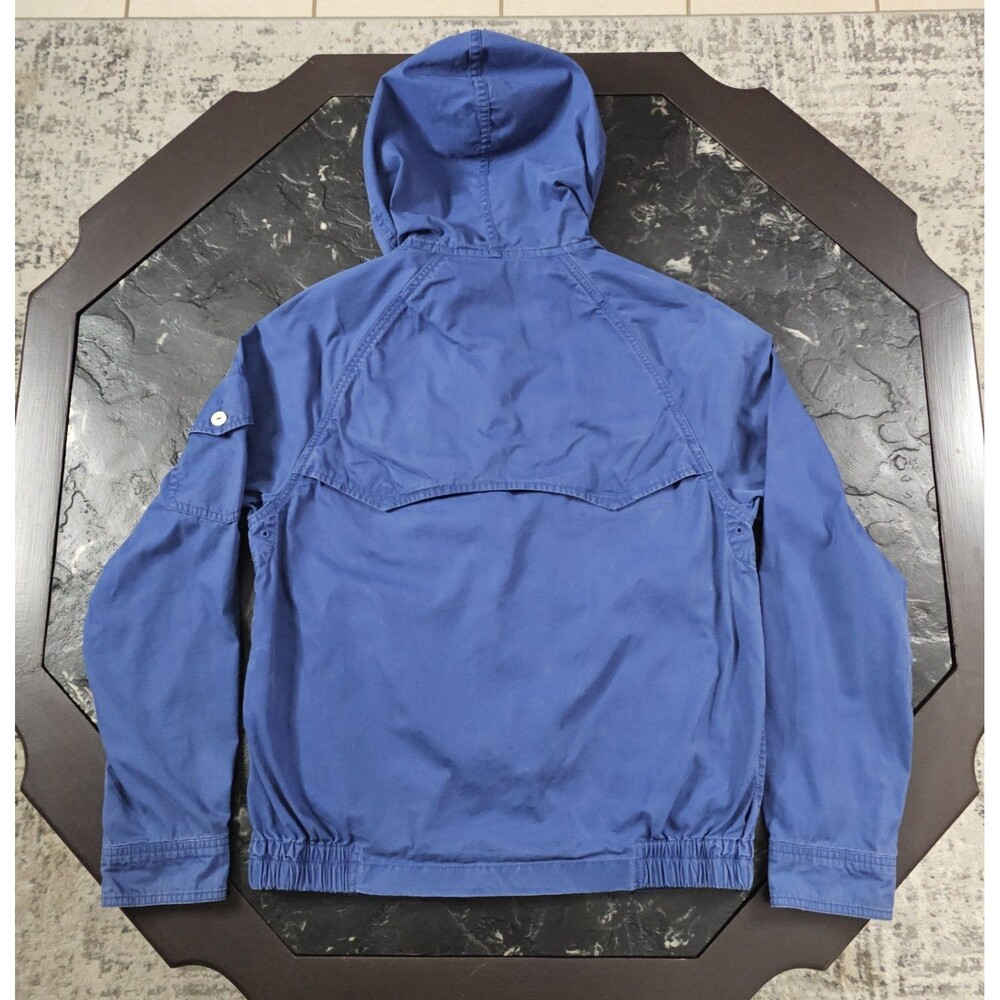 Polo Ralph Lauren Blue Hooded Windbreaker Jacket Mens Small Full Zip Lightweight - Picture 6 of 6